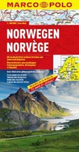 MARCO POLO Länderkarte Norwegen 1:800 000