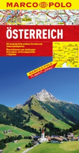 MARCO POLO Länderkarte Österreich 1:300 000