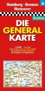 Generalkarte Deutschland Extra. 1:200000 / Hamburg /Bremen /Hannover - 