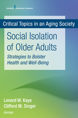 Social Isolation of Older Adults - 