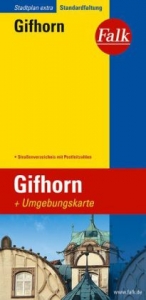 Falk Stadtplan Extra Standardfaltung Gifhorn 1:17 500 - 