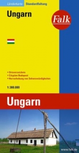 Falk Länderkarte Ungarn 1:300 000 - 