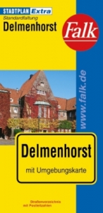 Falk Stadtplan Extra Standardfaltung Delmenhorst 1:17 000 - 