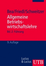 Allgemeine Betriebswirtschaftslehre - 