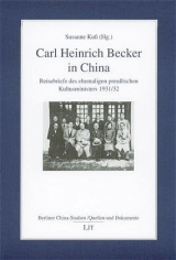 Carl Heinrich Becker in China - 