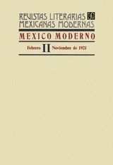 México moderno II, febrero-noviembre de 1921 - Varios Autores