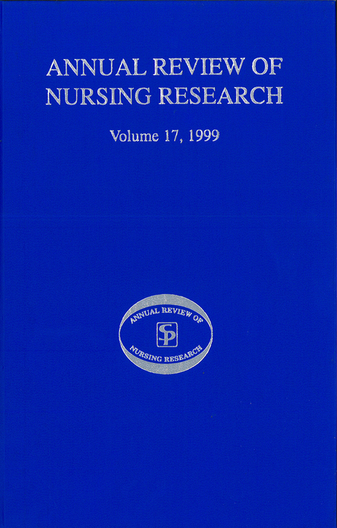 Annual Review of Nursing Research, Volume 17, 1999 - 