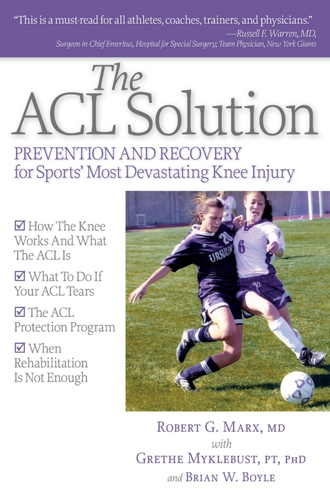 ACL Solution - PhD Grethe Mykleburst PT,  MD Robert G. Marx