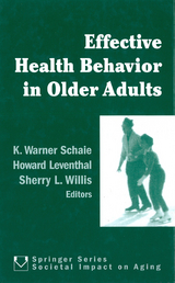 Effective Health Behavior in Older Adults - 