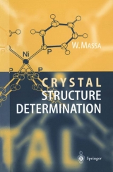 Crystal Structure Determination - Werner Massa