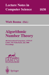 Algorithmic Number Theory - 