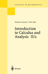 Introduction to Calculus and Analysis II/2 - Richard Courant, Fritz John