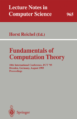 Fundamentals of Computation Theory - 