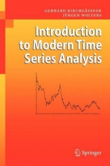 Introduction to Modern Time Series Analysis - Gebhard Kirchgässner, Jürgen Wolters