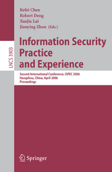 Information Security Practice and Experience - 