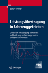 Leistungsübertragung in Fahrzeuggetrieben - Eckhard Kirchner