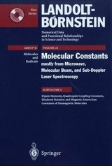 Dipole Moments, Quadrupole Coupling Constants, Hindered Rotation and Magnetic Interaction Constants of Diamagnetic Molecules - J. Demaison, H. Hübner, W. Hüttner, J. Vogt, G. Wlodarczak