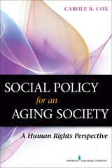 Social Policy for an Aging Society - Carole B. Cox