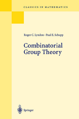 Combinatorial Group Theory - Roger C. Lyndon, Paul E. Schupp