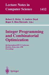 Integer Programming and Combinatorial Optimization - 