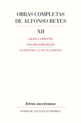 Obras completas, XII - Alfonso Reyes