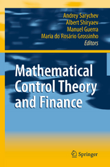 Mathematical Control Theory and Finance - 