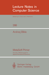 MetaSoft Primer - Andrzej Blikle