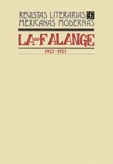 La Falange, 1922-1923 - Varios Autores