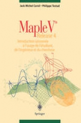 Maple V Release 4 - Jack M. Cornil, Philippe Testud