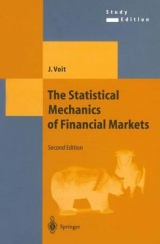 The Statistical Mechanics of Financial Markets - Johannes Voit