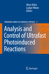 Analysis and Control of Ultrafast Photoinduced Reactions - 