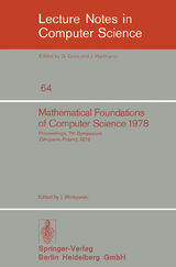 Mathematical Foundations of Computer Science 1978 - 