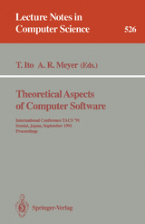 Theoretical Aspects of Computer Software - 