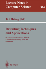 Rewriting Techniques and Applications - 