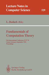 Fundamentals of Computation Theory - 