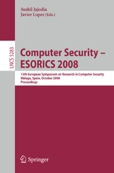 Computer Security - ESORICS 2008 - 