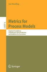 Metrics for Process Models - Jan Mendling