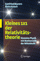 Kleines 1x1 der Relativitätstheorie - Gottfried Beyvers, Elvira Rosenbaum