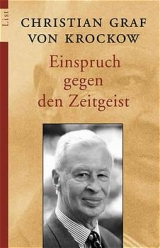 Einspruch gegen den Zeitgeist - Christian von Krockow