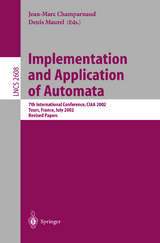 Implementation and Application of Automata - 