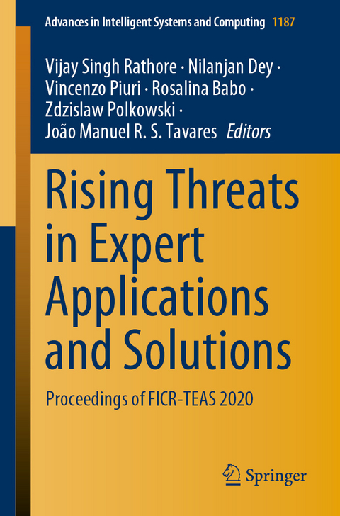 Rising Threats in Expert Applications and Solutions - 