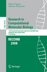 Research in Computational Molecular Biology - 