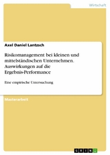 Risikomanagement bei kleinen und mittelständischen Unternehmen. Auswirkungen auf die Ergebnis-Performance -  Axel Daniel Lantzsch