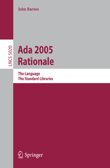 Ada 2005 Rationale - John Barnes