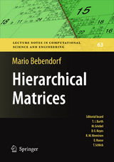 Hierarchical Matrices - Mario Bebendorf