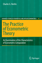 The Practice of Econometric Theory - Charles G. Renfro