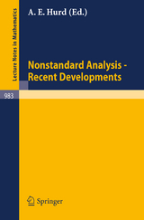 Nonstandard Analysis - Recent Developments - 