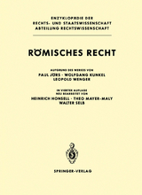 Römisches Recht - Paul Jörs, Wolfgang Kunkel, Leopold Wenger