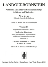 Radicals, Diatomic Molecules and Substance Index - J. M. Brown, J. Demaison, A. Dubrulle, W. Hüttner, E. Tiemann