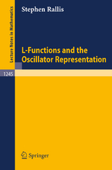 L-Functions and the Oscillator Representation - Stephen Rallis